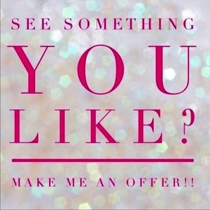 Offers are encouraged!